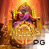 Midas Fortune slot game on gperyaapp